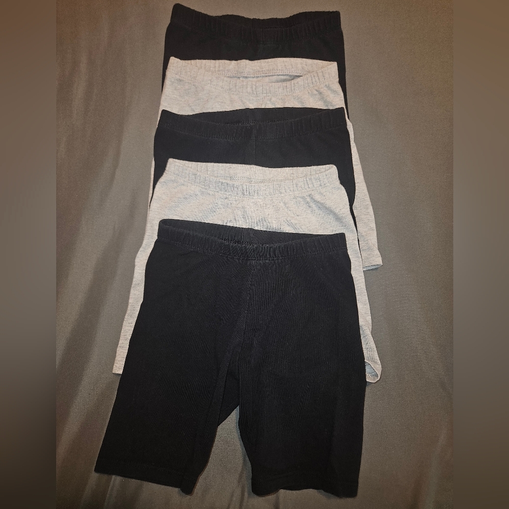 Cat & Jack Black and Gray Kids Shorts Set